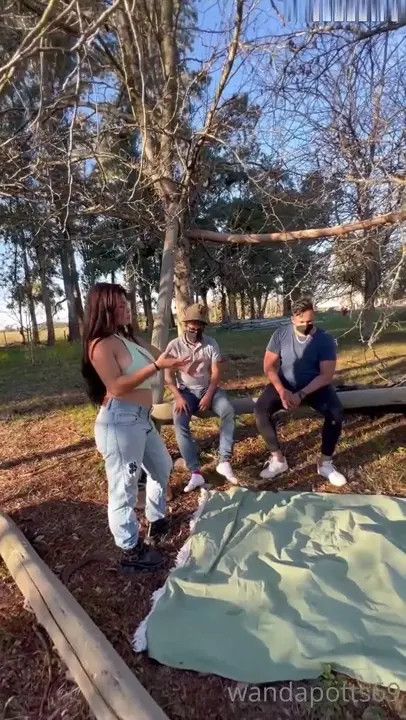 Wandapottss Loves Outdoor Double Penetration