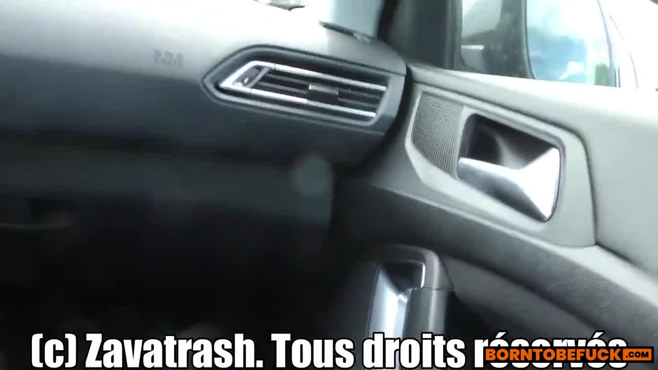Zavatrash Blowjob Challenge in the Woods and Garage Porn Video Leaks